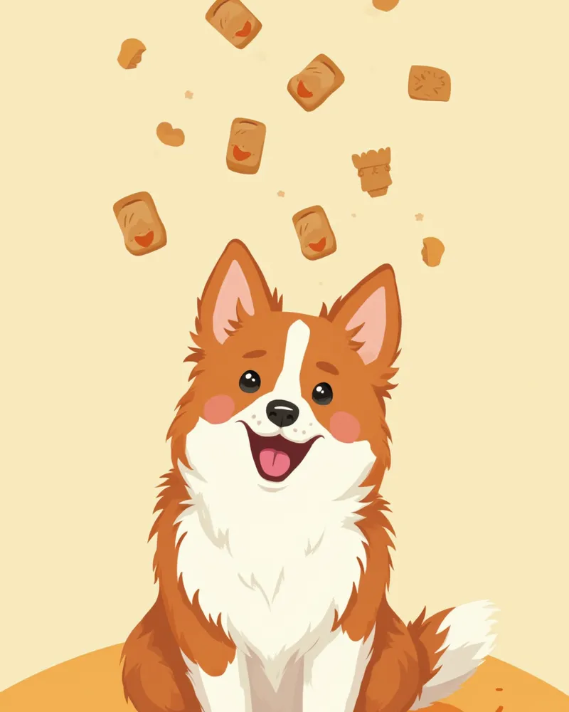 잭팟 보상을 받는 보더콜리