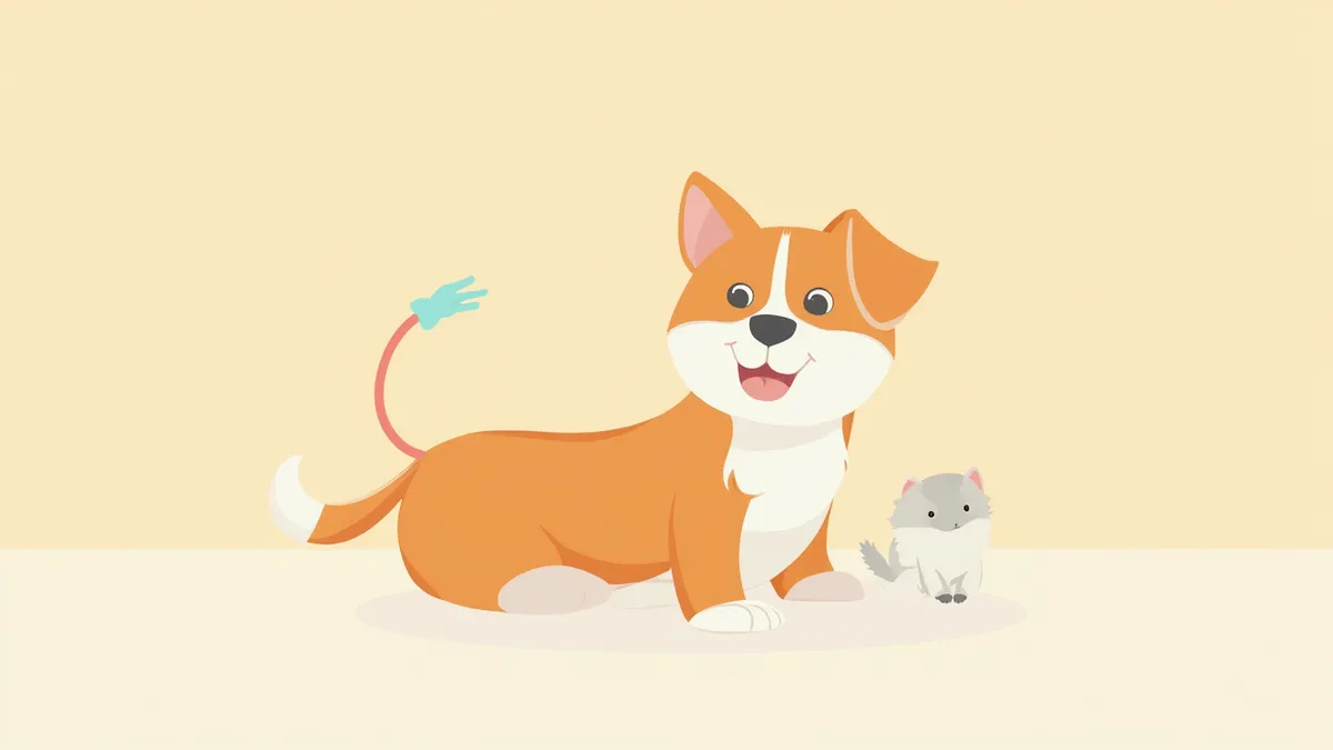 동물병원 재활센터에서 물리치료를 받고 있는 반려견