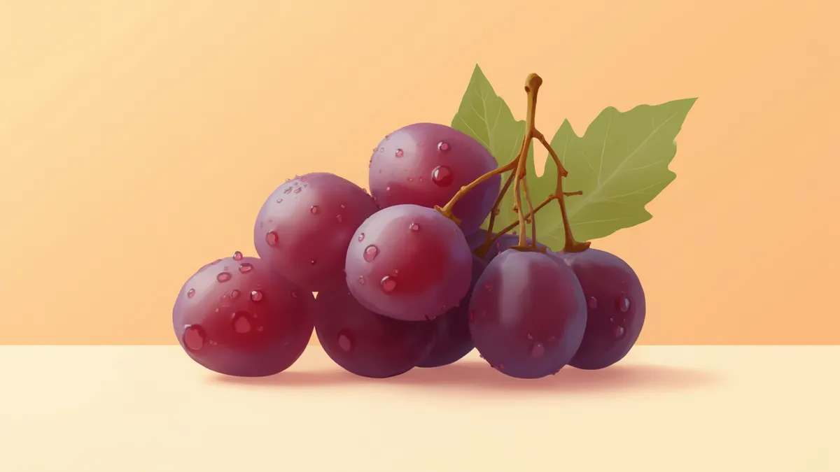 레스베라트롤이 풍부한 포도 껍질 클로즈업