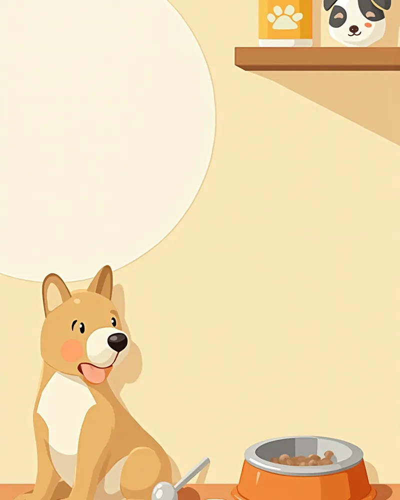 반려동물 항산화 영양제와 사료 그릇