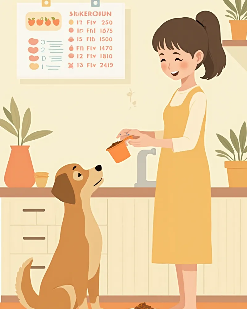 정해진 식사로 전환하는 단계별 방법