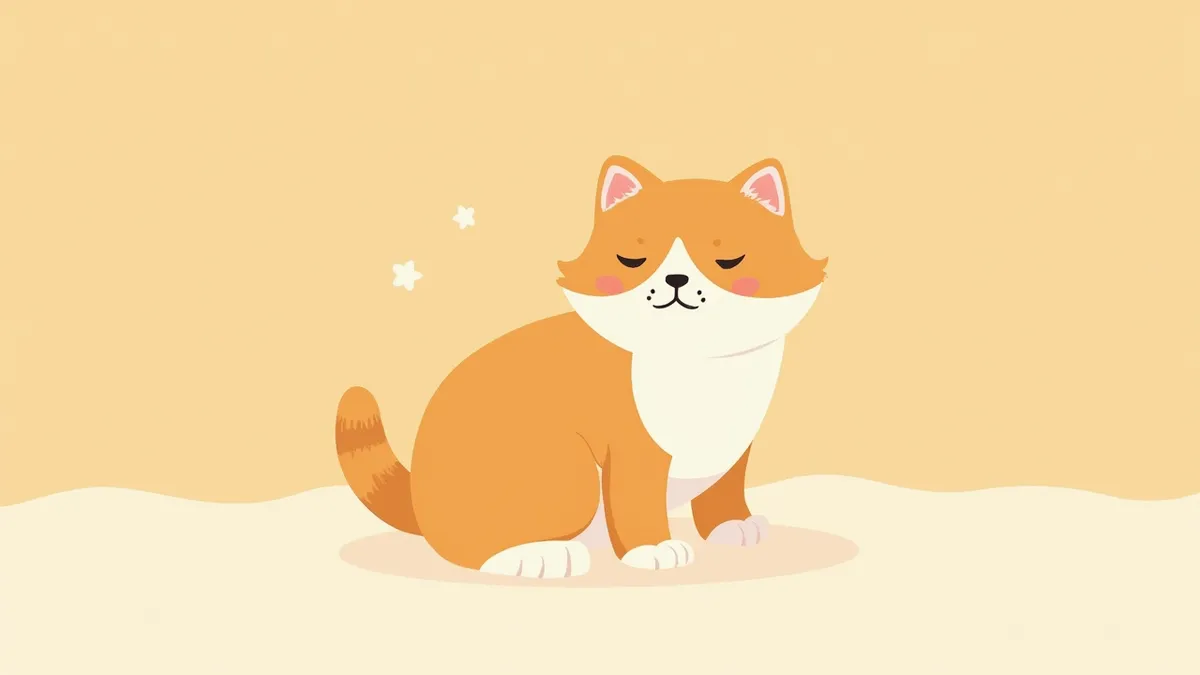 접힌 귀가 잘 보이는 스코티시폴드의 모습