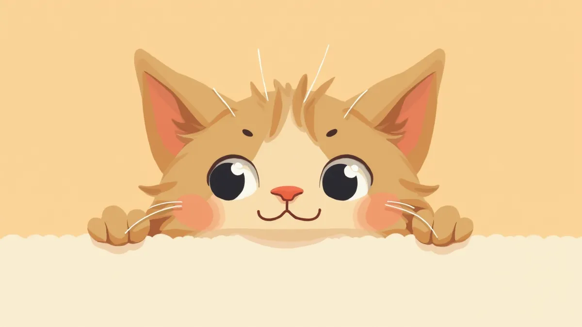 노령 고양이의 눈을 가까이 관찰하는 모습