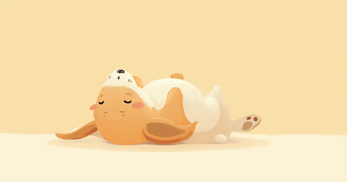 강아지 복종 vs 두려움 자세 구별