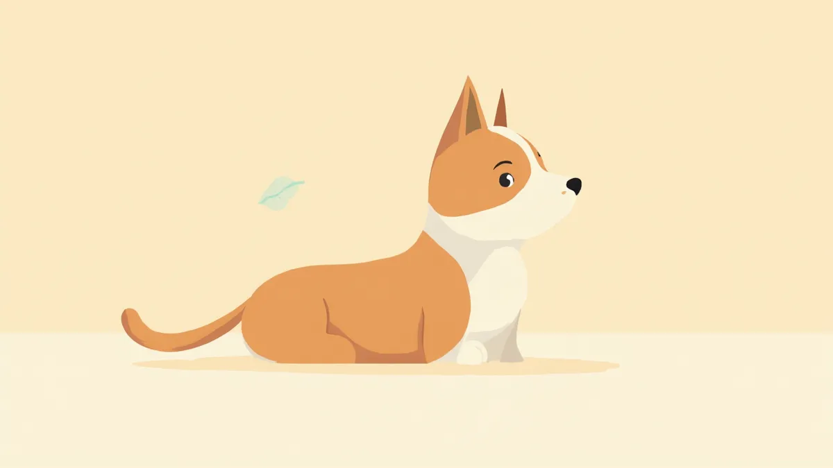 강아지와 고양이 목 부위 갑상선 위치 일러스트