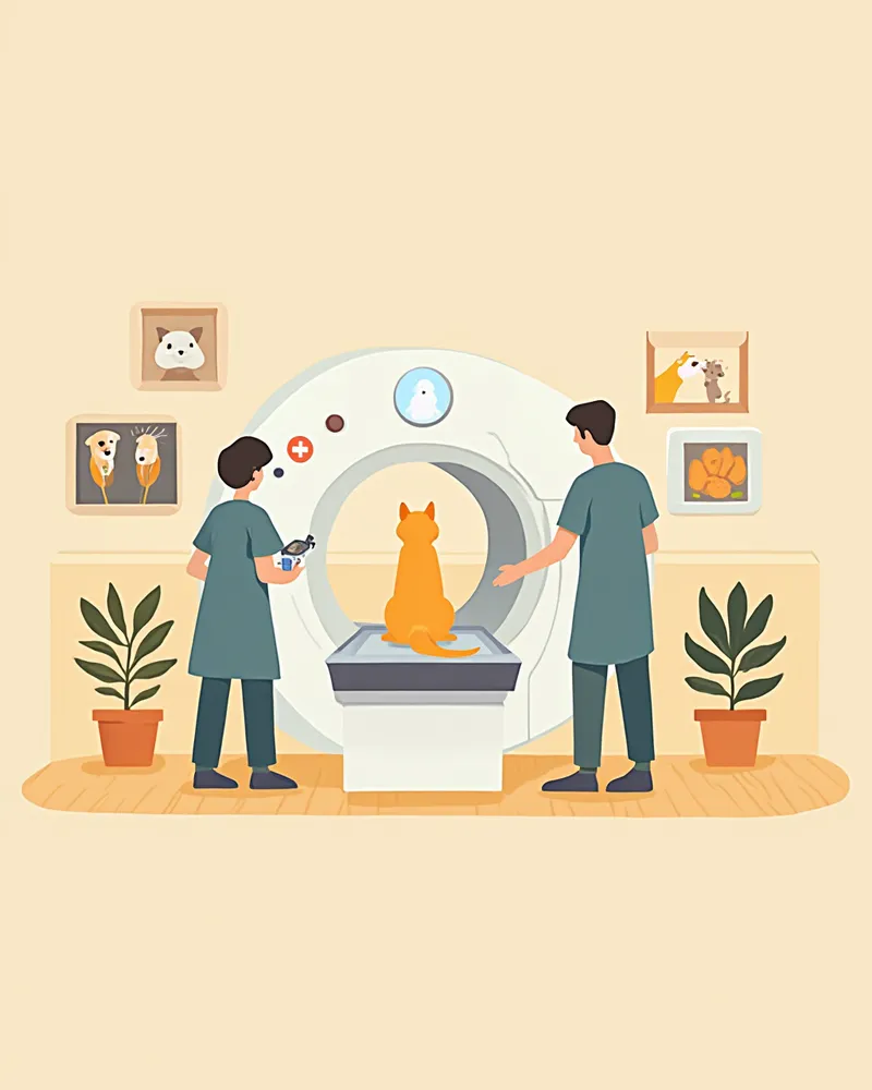 전문 진료과를 갖춘 2차 동물병원