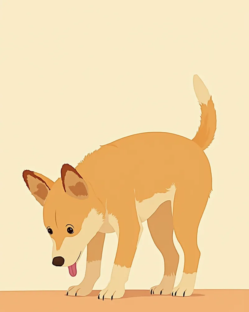 운동 후 보호자의 발 냄새를 맡으며 핥는 강아지